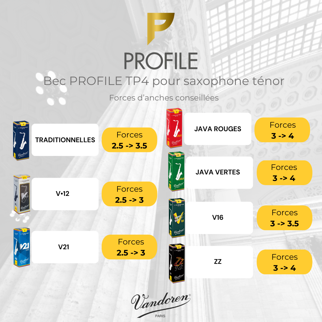 Profile TP4 (saxofono Tenore)