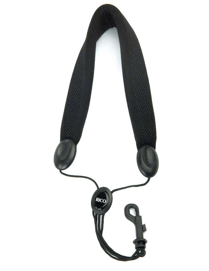 Cinghia Comfort Per Sassofono Tenore/Baritono Nera