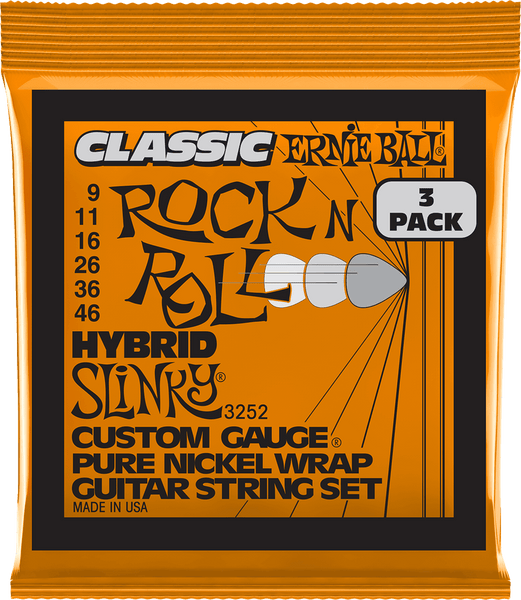 3252 Classic RNR Hybrid Slinky 9-46 Confezione da 3