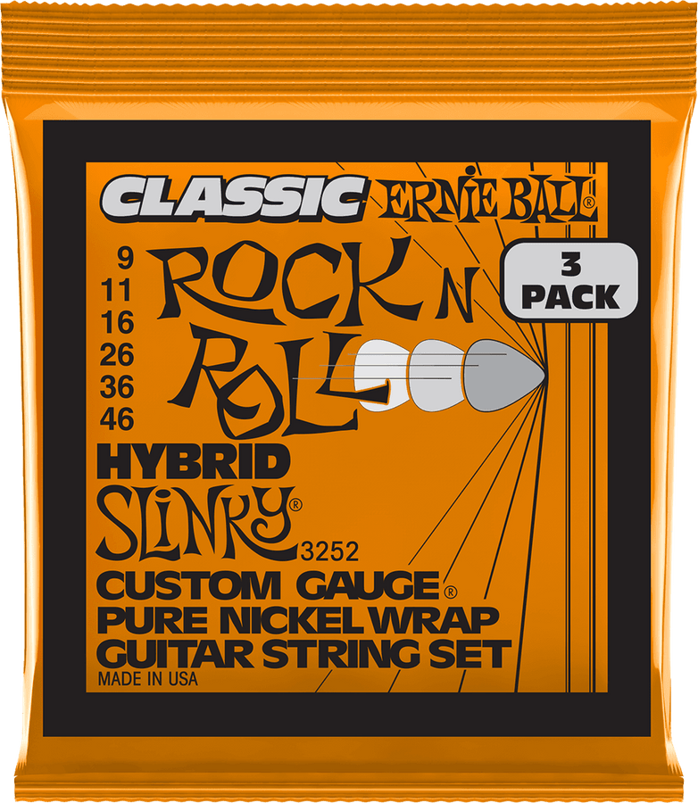 3252 Classic RNR Hybrid Slinky 9-46 Confezione da 3