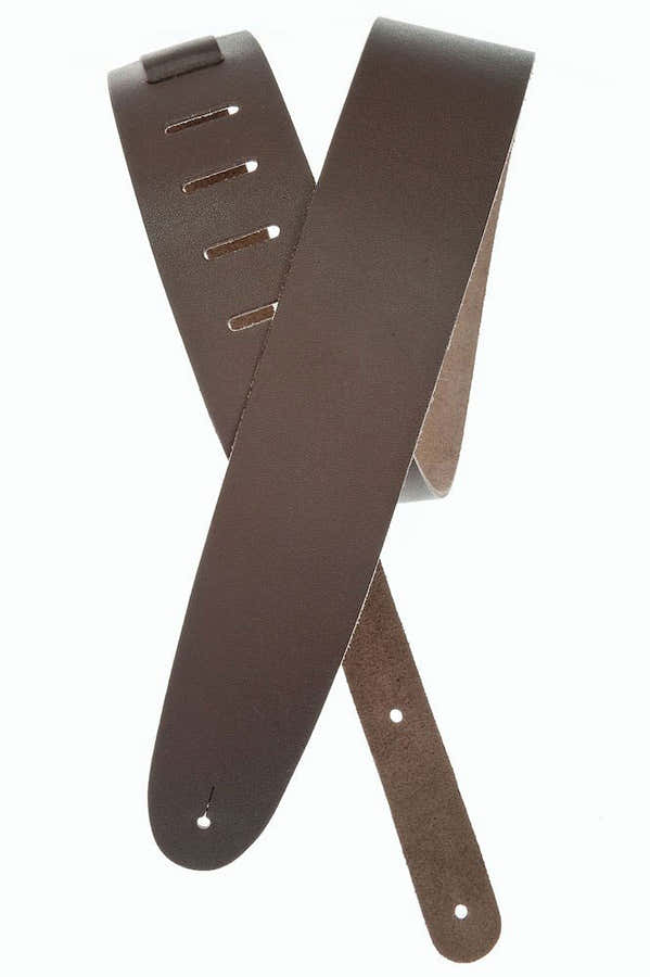 Tracolla per chitarra in pelle Basic Classic marrone