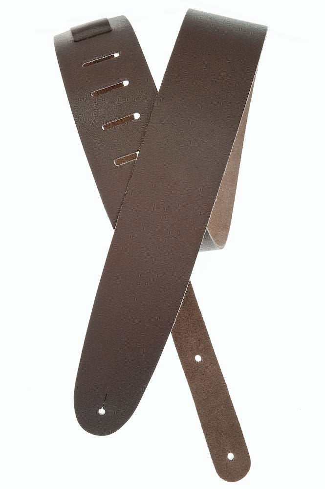 Tracolla per chitarra in pelle Basic Classic marrone