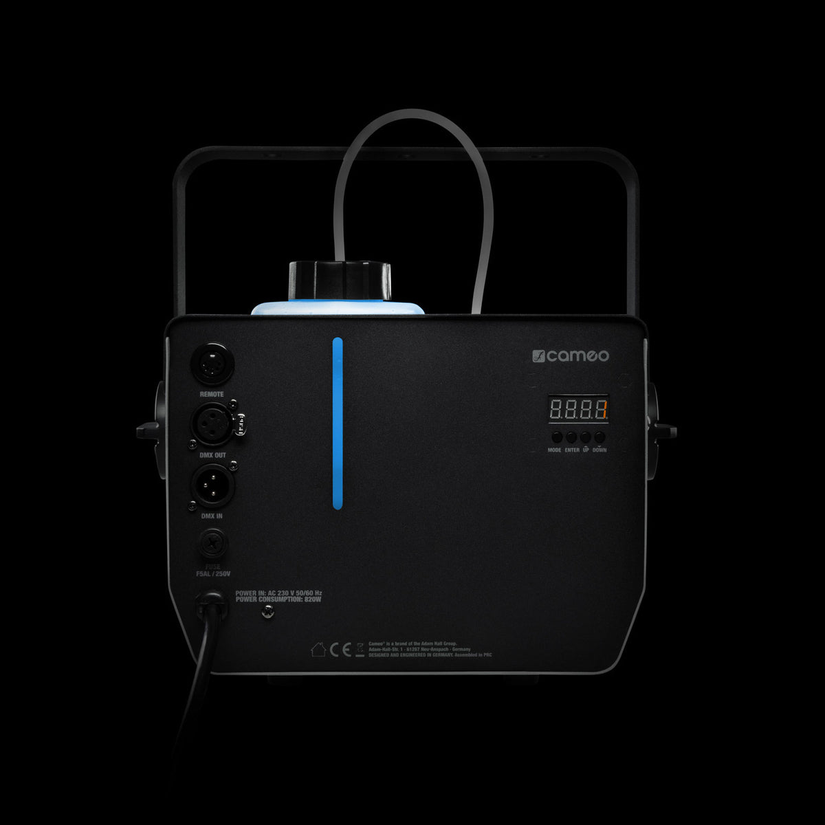 PHANTOM H2 - MACCHINA NEBBIA COMPATTA CON ILLUMINAZIONE BICOLORE E INDICATORE DEL LIVELLO DI RIEMPIM