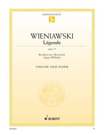 Wieniawski - Légende Op. 17 - Violino e Piano