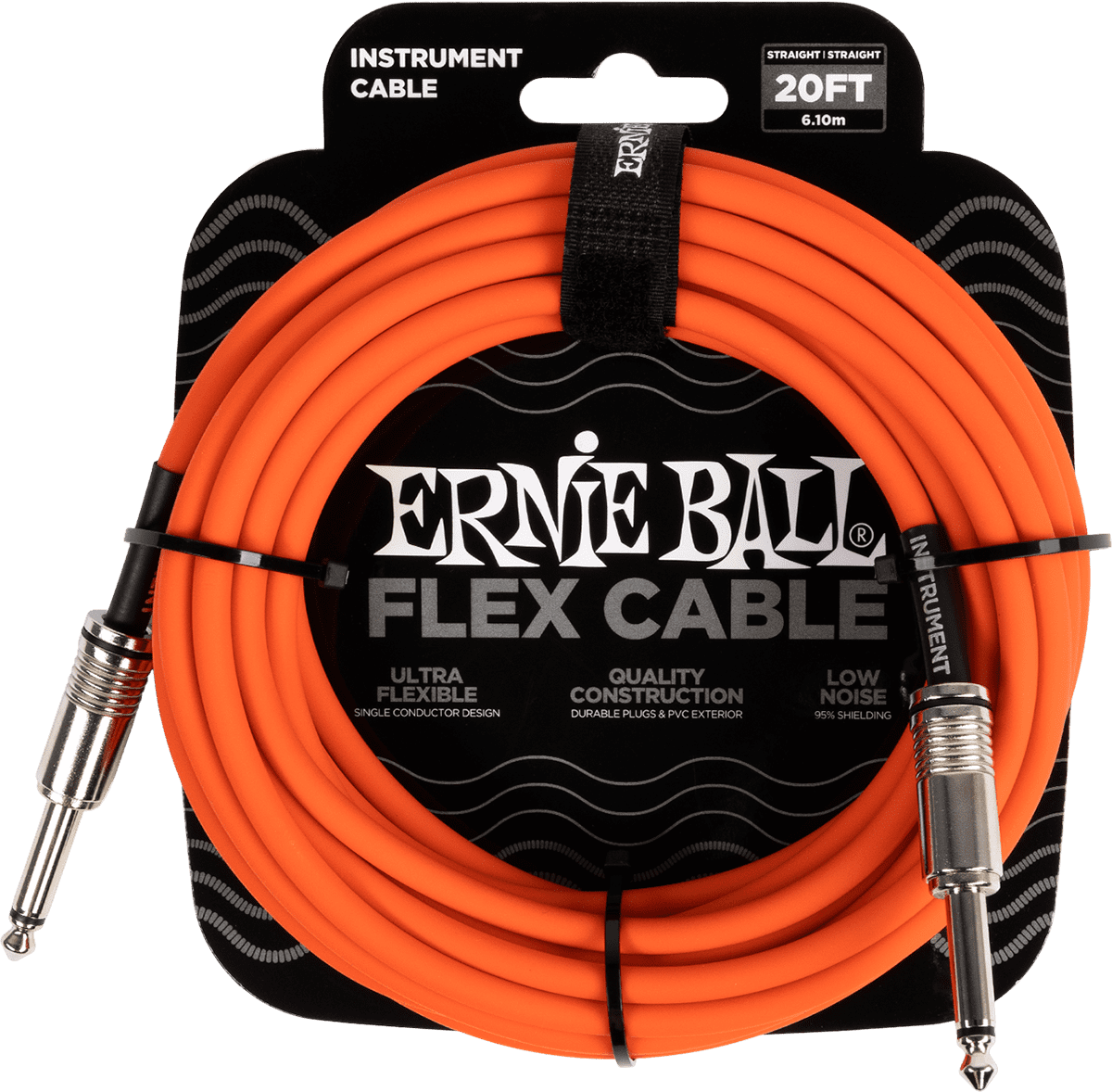 Cavi per Strumento Flex Jack/jack 6M Arancione