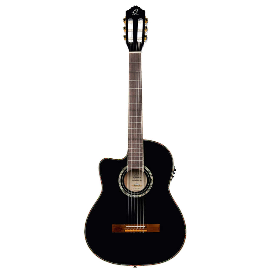 Lh Handed Rce145 Spruce Slim Neck Black