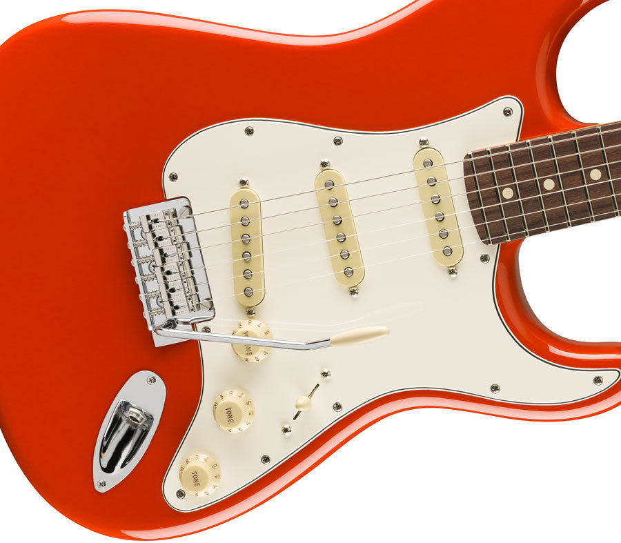 Stratocaster Player II RW Rosso corallo