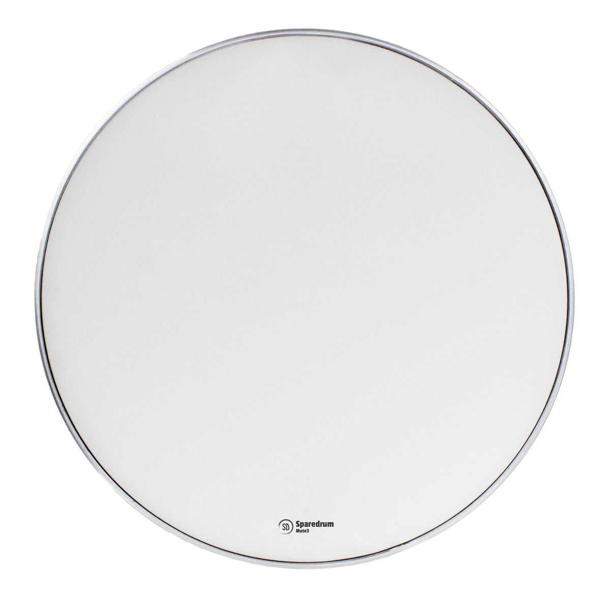 Sparedrum M3W18B - 18" BASS DRUM MESH HEAD MUTE 3-PLY - SILENT - WHITE