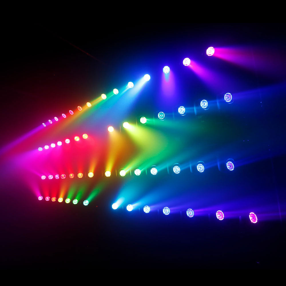 MOVO BEAM 100 - FARETTO A ROTAZIONE ILLIMITATO CON CORONA A LED