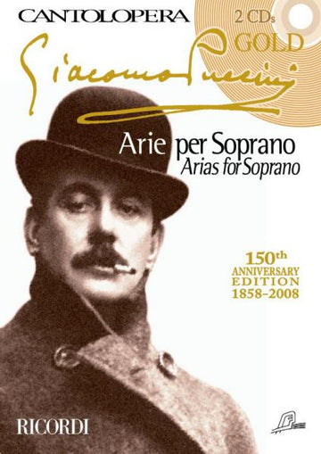 PUCCINI G. - CANTOLOPERA: PUCCINI GOLD + 2 CD - Canto e pianoforte
