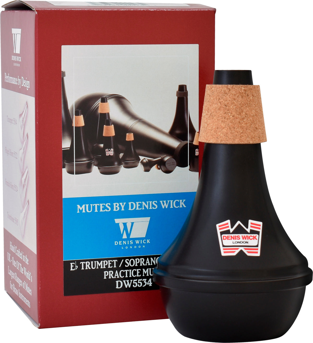 SORDINA PER TROMBA IN RE E CORNETTA IN MI BEMOLLE DW5534