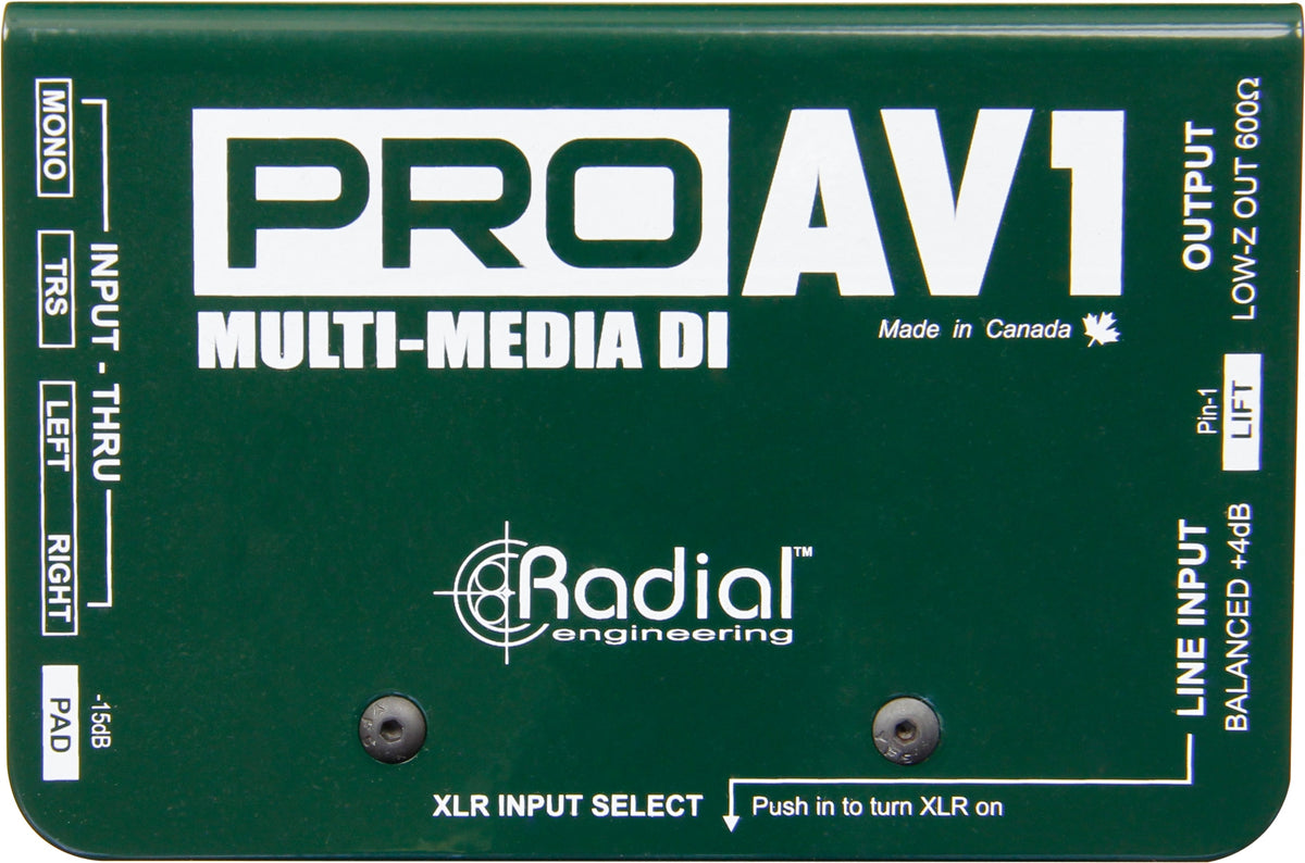 Pro AV1 DI Multimedia Passivo Mono