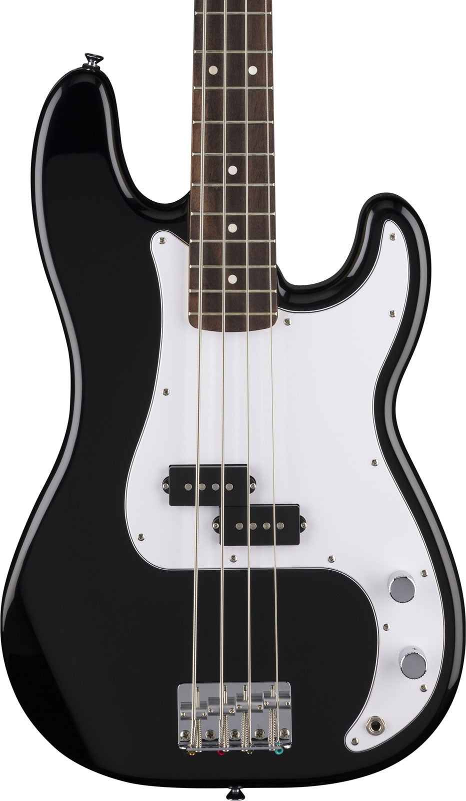 Standard Precision Bass LRL battipenna bianco Nero
