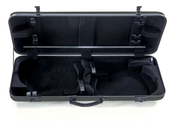 Custodia Doppia Idea 3.2 Nera (Maniglia Laterale) - Violino/Viola