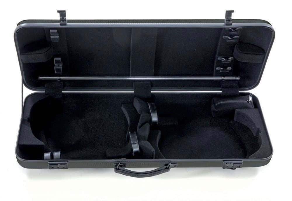 Custodia Doppia Idea 3.2 Nera (Maniglia Laterale) - Violino/Viola