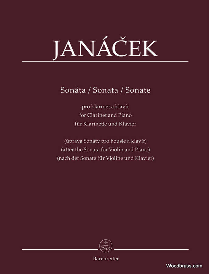 Janacek L. - Sonata per clarinetto & pianoforte