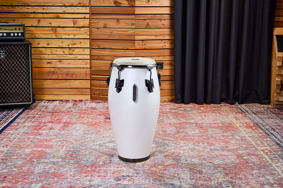 Artist Series Roberto Serrano Quinto 11"/REMO® Fiberskyn Heads - Pearl White