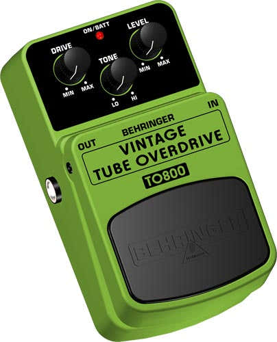 Vintage Overdrive valvolare TO800