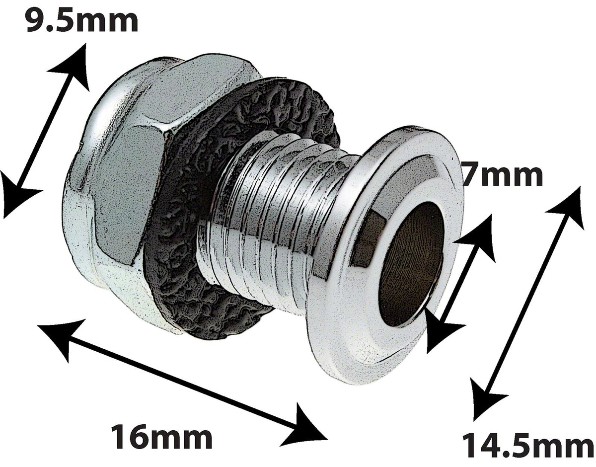 AVH8 - HOLE VENT DIE CAST 16MM