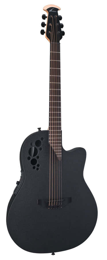 Chitarre Elettroacustiche Elite Tx Mid Cutaway Black Textured