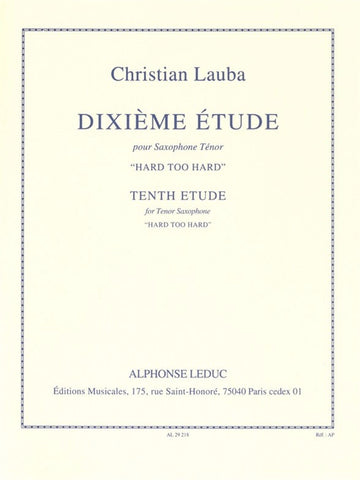 Etude N010