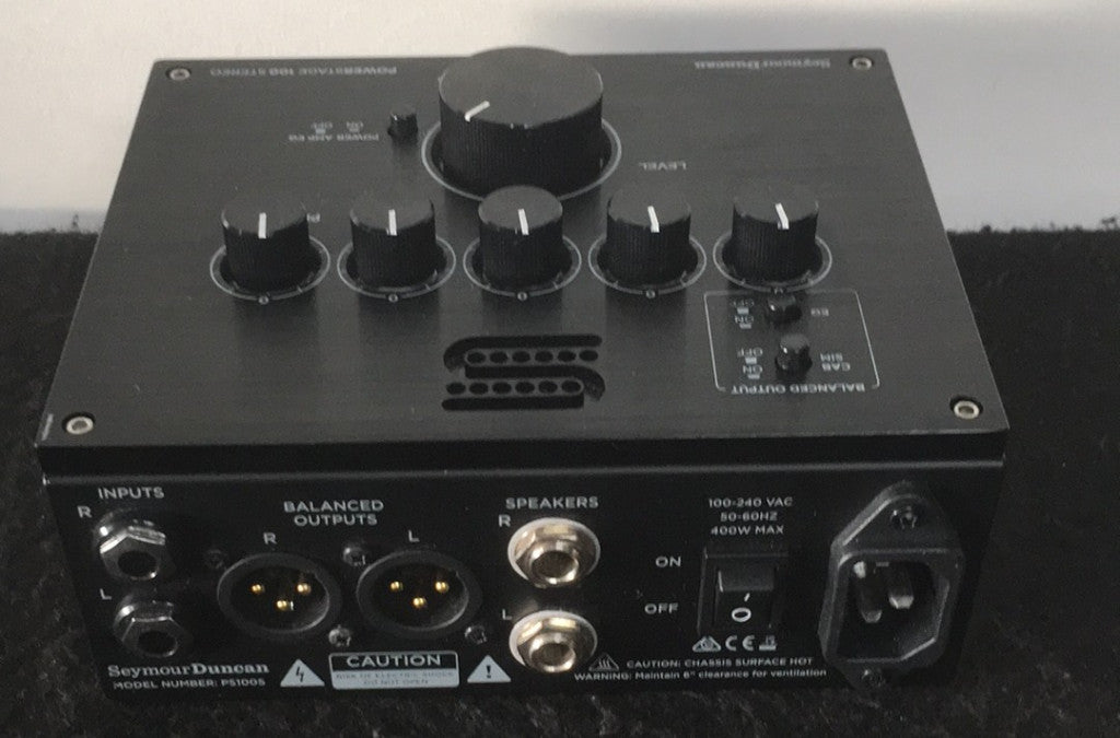 PowerStage 100 Stereo Nero - Stock B