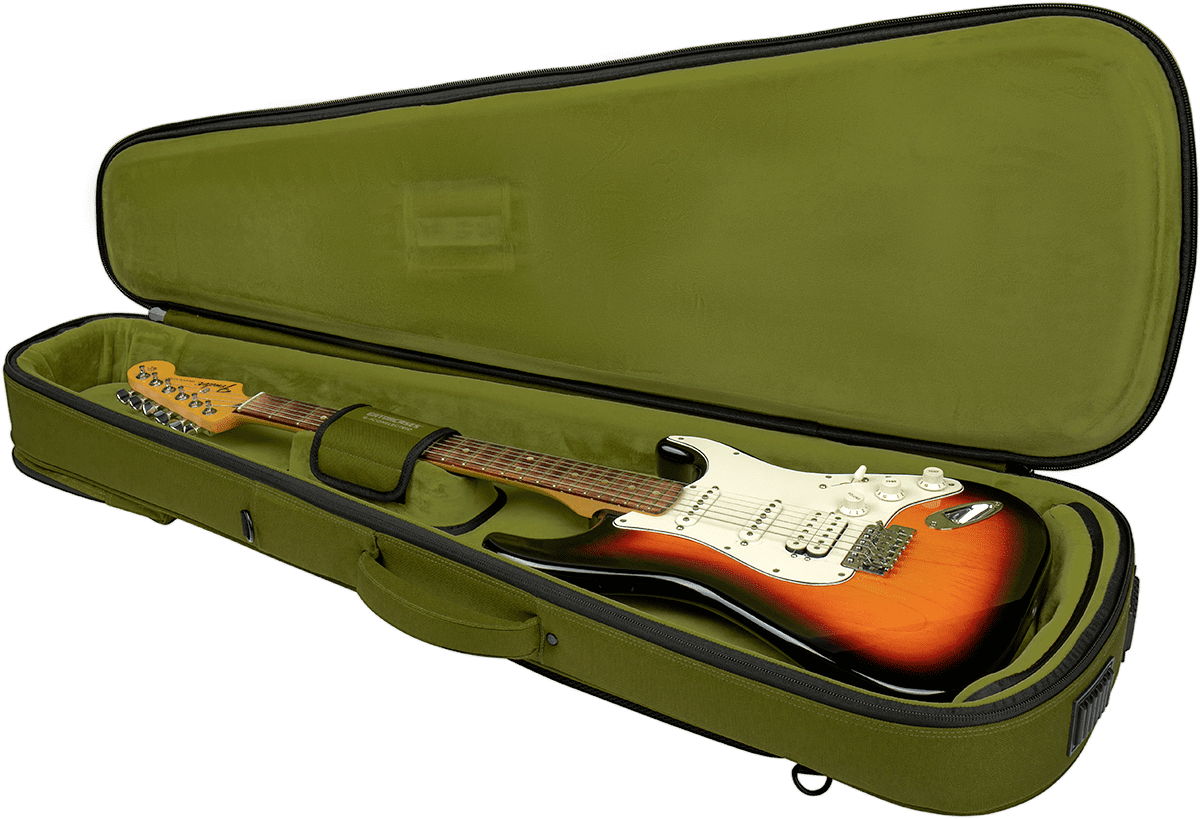 Softcase Per Chitarra Elettrica Verde - ICON