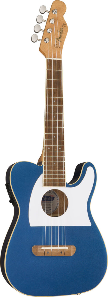 Telecaster Fullerton Uke WN Blu Lake Placid