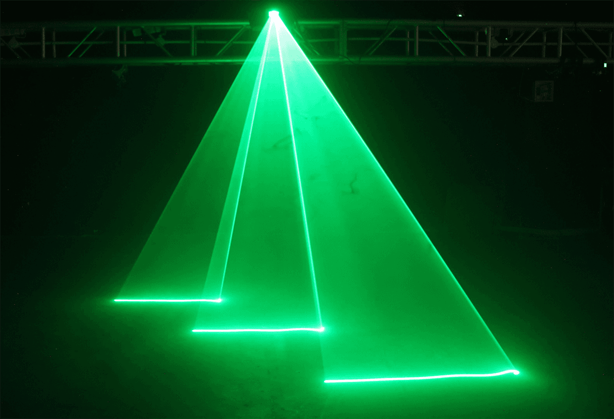 SPETTRO 80 VERDE - 80 MW MONOCROMATICO VERDE LASER