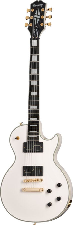 Les Paul Custom Origines Signature Matt Heafy Bianco osso Ibg