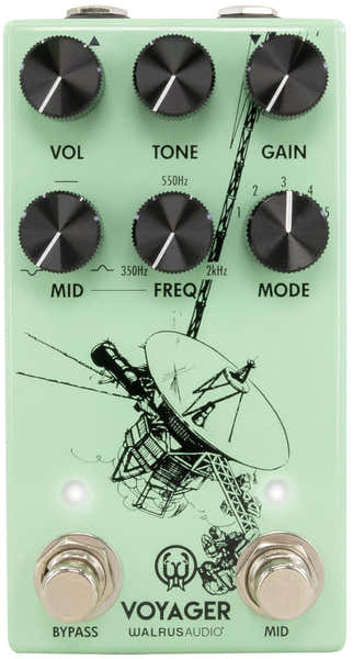Walrus Audio Voyager MKII Overdrive Seafoam