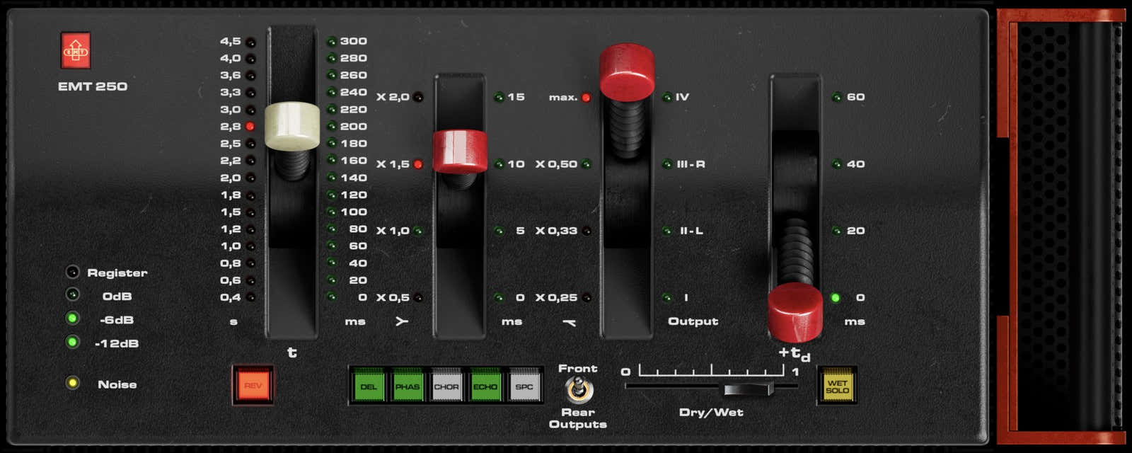 UAD EMT 250 Riverbero elettronico classico