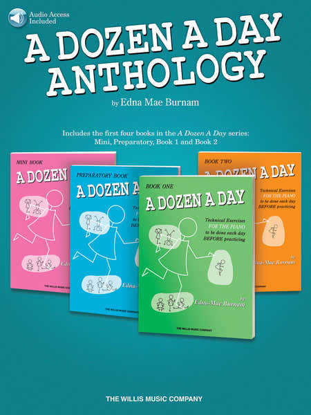 The Willis Music Company Burnam EDNA-mae - A Dozen A Day Anthology