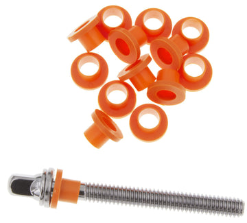 TRW100OR NYLON TENSION ROD WASHERS ORANGE X100