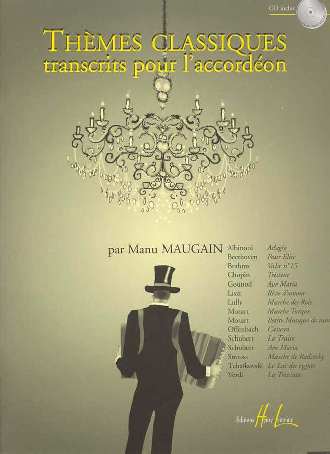 Maugain - Temi classici Vol.1 + CD - Fisarmonica