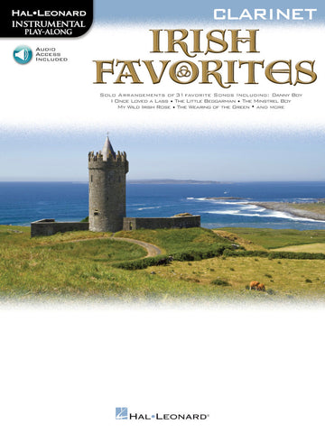 INSTRUMENTAL PLAYALONG - IRISH FAVORITES + AUDIO TRACKS - CLARINET