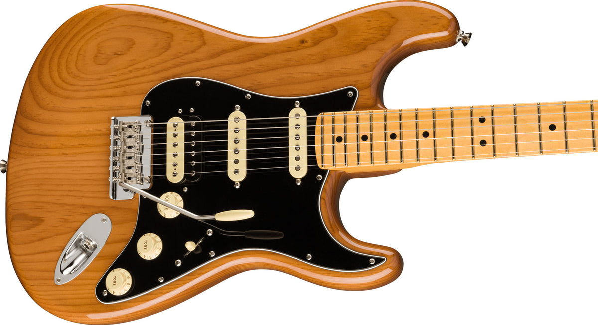 Stratocaster HSS American Professional II MN Pino Tostato