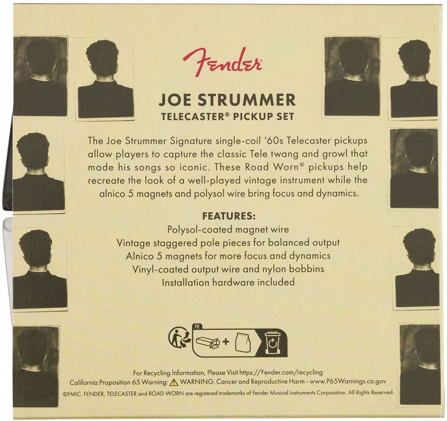 Joe Strummer Signature Telecaster set di pickup