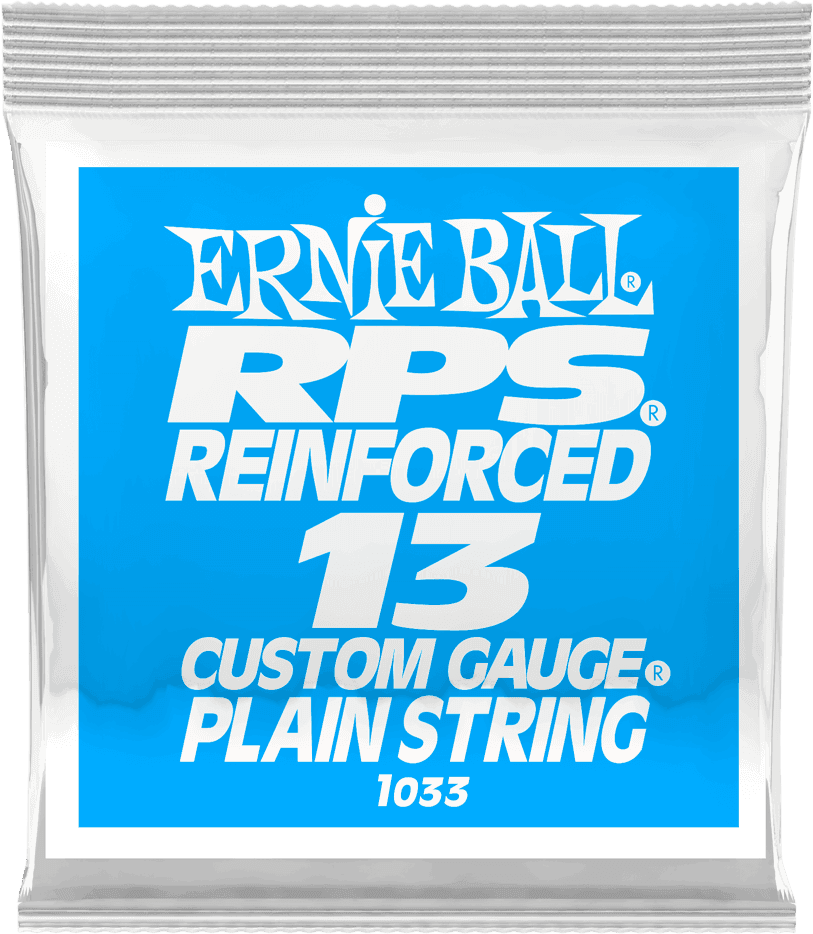 .013 RPS REINFORCED PLAIN ELECTRIC GUITAR STRINGS