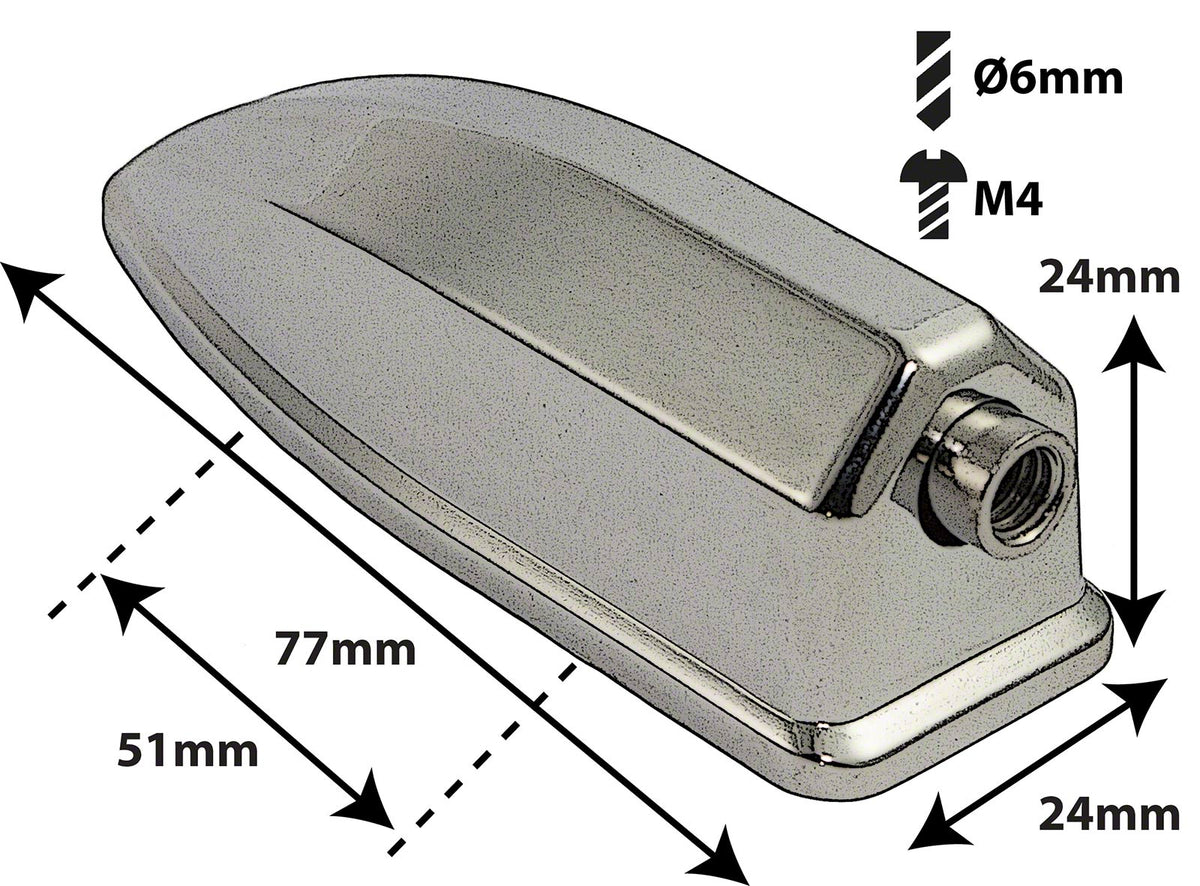 L15BD - BLOCCHETTO GRANCASSA - 51MM (X1)