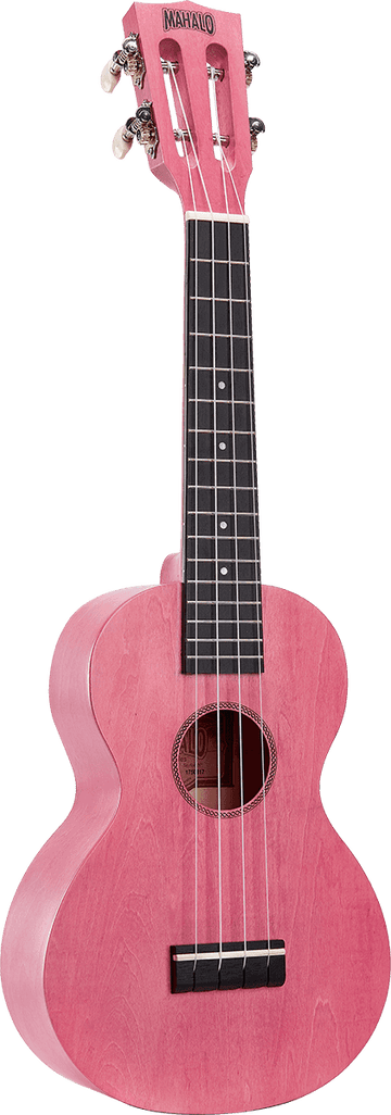 Ukulele Island Concert Coral Pink + Custodia