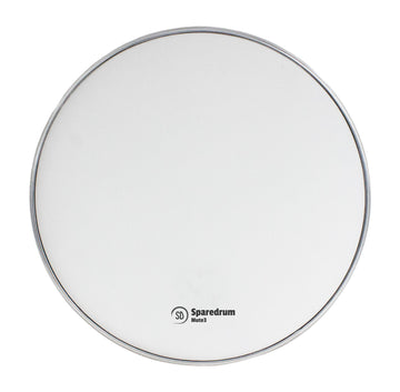 M2W12 - 12" MESH HEAD MUTE 2-PLY - SILENT - WHITE