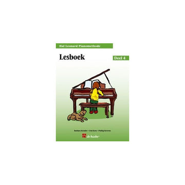 Hal Leonard Pianomethode Lesboek 4 - Version Neerlandais