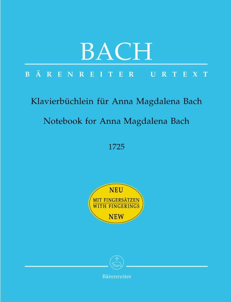 Bach J.S - Petit Livre D'anna Magdalena Bach - Piano