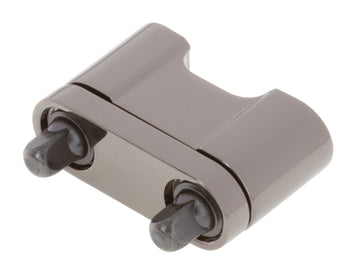 STOB4-BK Contropiastra pressofusa "deluxe" per cordiera del rullante Nero 25mm