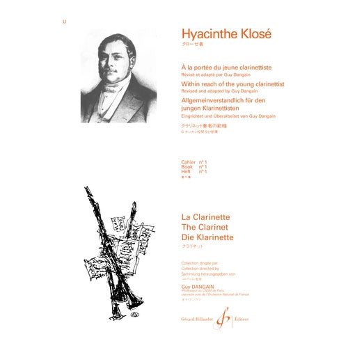 Billaudot Klose Hyacinte - A La Portee Du Jeune Clarinettiste Vol.1