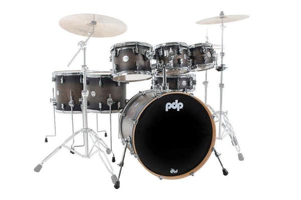 PDP By DW Studio 22 Concept Maple Burst carbone satinato