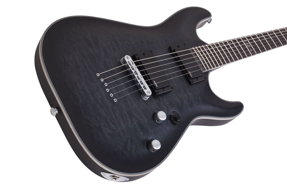 C-1 Platinum See Thru Black Satin