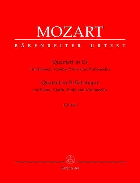 Moz W.A. - Quuor En Mib Majeur Kv 493 - Piano Violon Alto Violoncelle