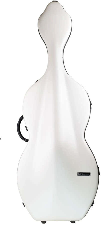 Custodia Violoncello 4/4 Hightech Caramella + Ruote - Bianco/Marrone